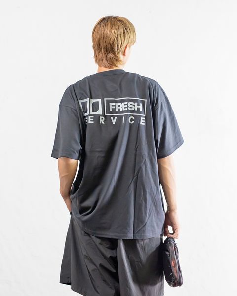 FreshService 新作CORPORATE PRINTED S/S TEE ‘‘FS’’(BLACK)style 2024.7.19
