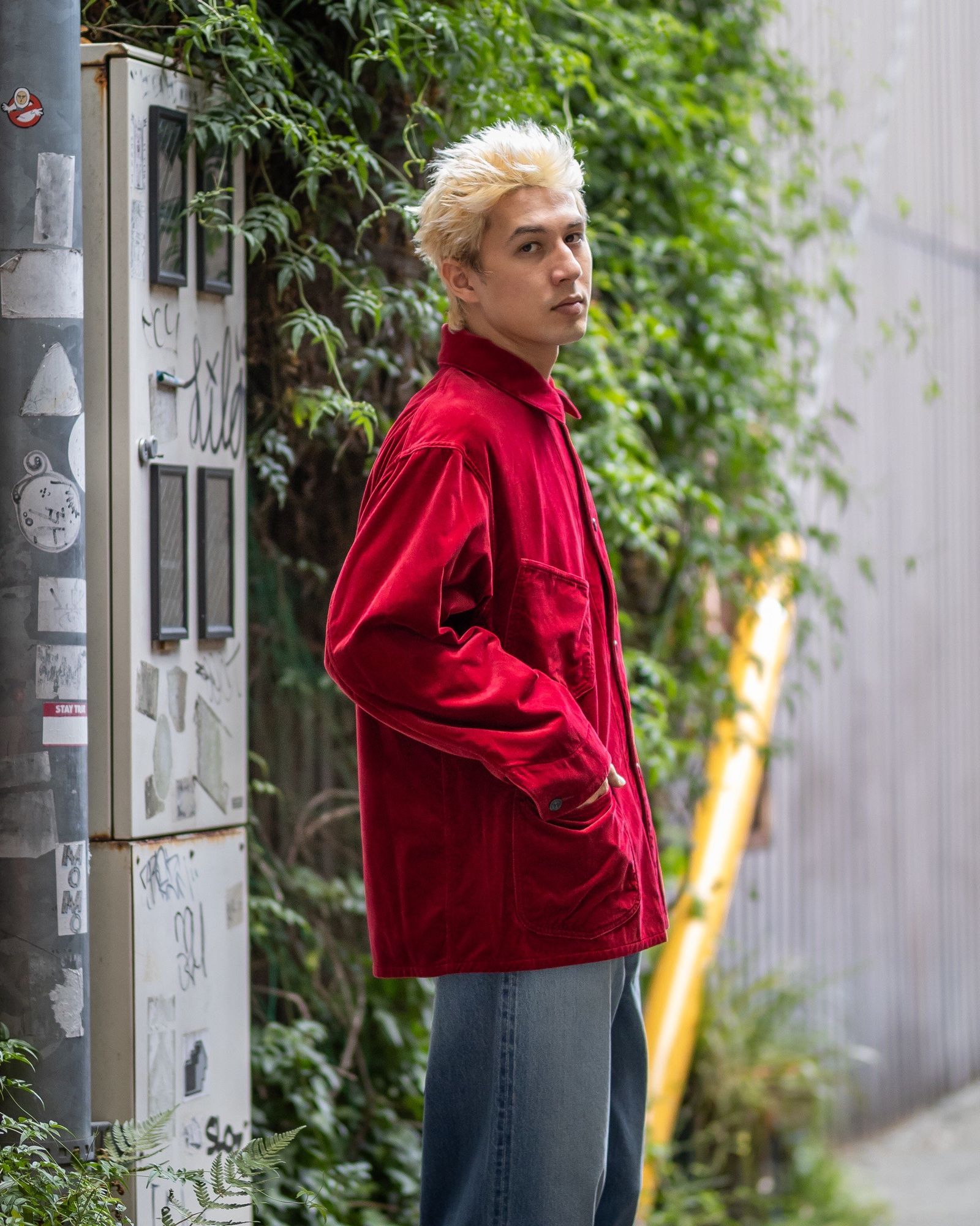 blurhms Velvet Work Jacket 新作発売！