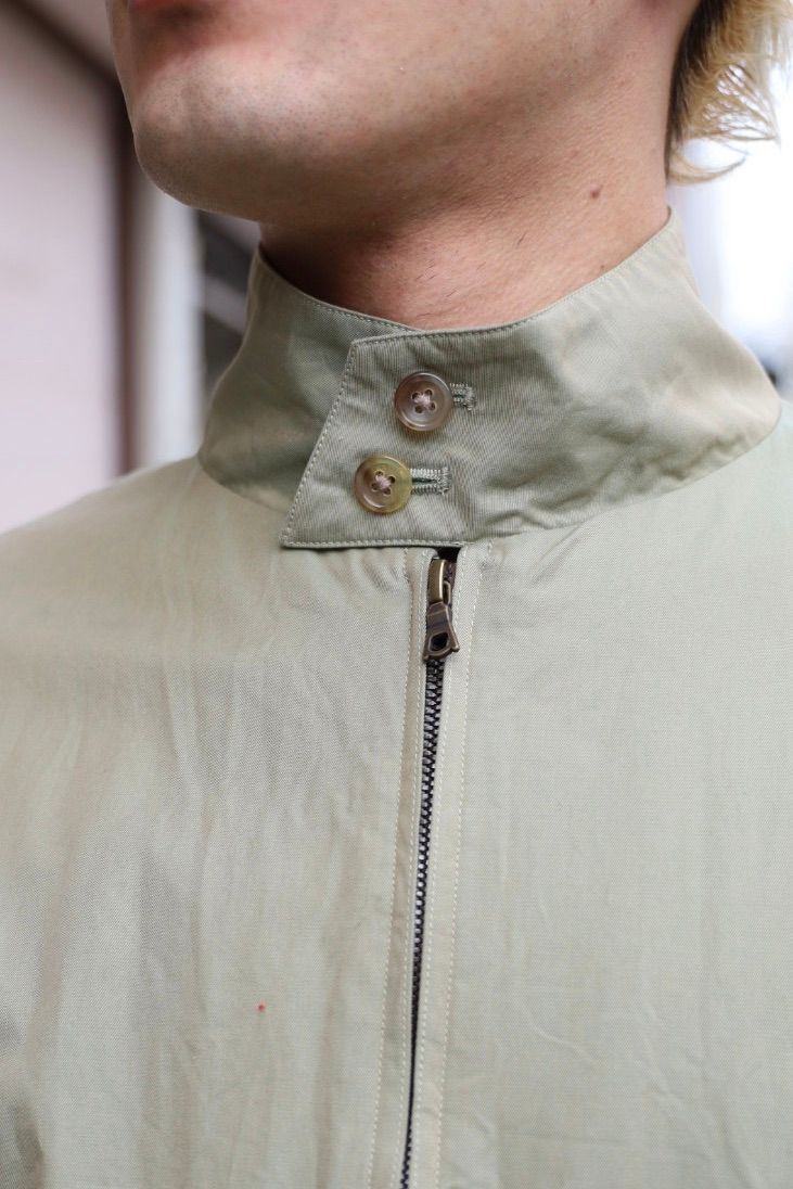 blurhms 26SS Cotton Gabardine Harrington Jacket 新作発売！