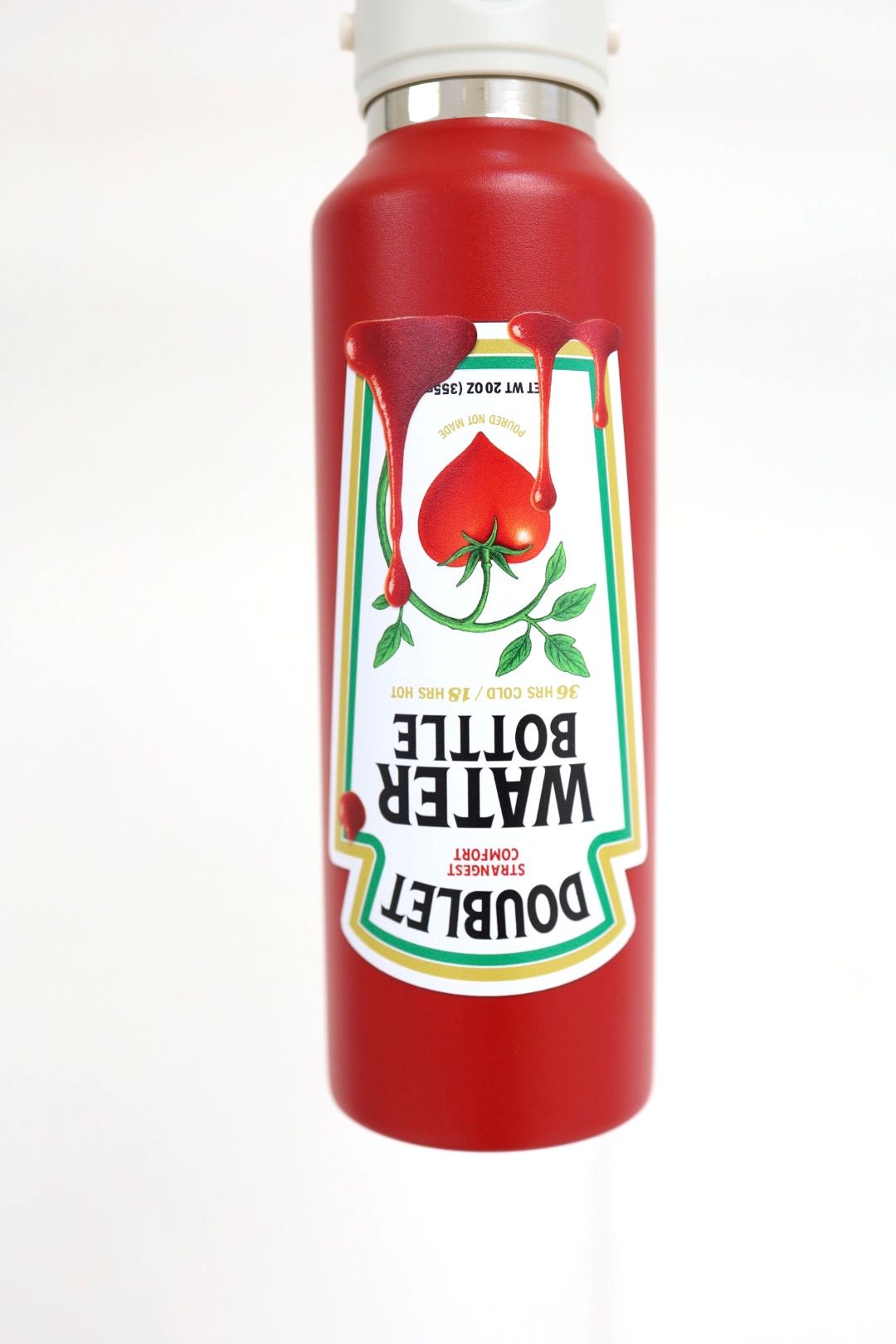 doublet ダブレット26SS FRIDGE STYLE WATER BOTTLE/MEDIUM (26SS87AC41)KETCHUP★2月14日(土)11:00発売！