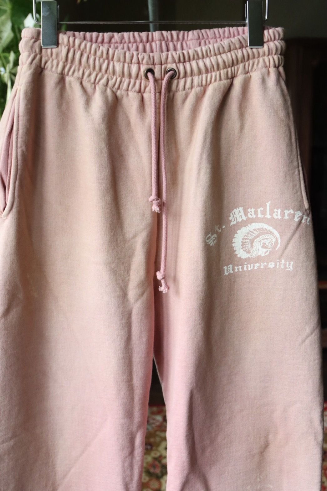 BOW WOW 25FWバウワウ ST. MACLAREN UNIV. SWEATPANTS AGED(BW252-MUSP)AGED PINK★10月4日(土)発売！