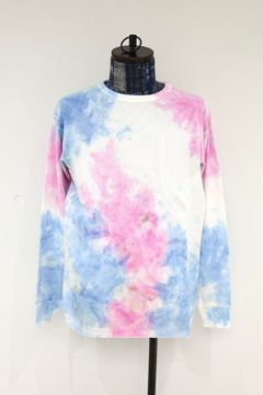 セントマイケル 26SS HONEYCOMB THARMAL SHIRT(SM-MK8-0000-035)TIE DYE☆3月7日(土)発売！