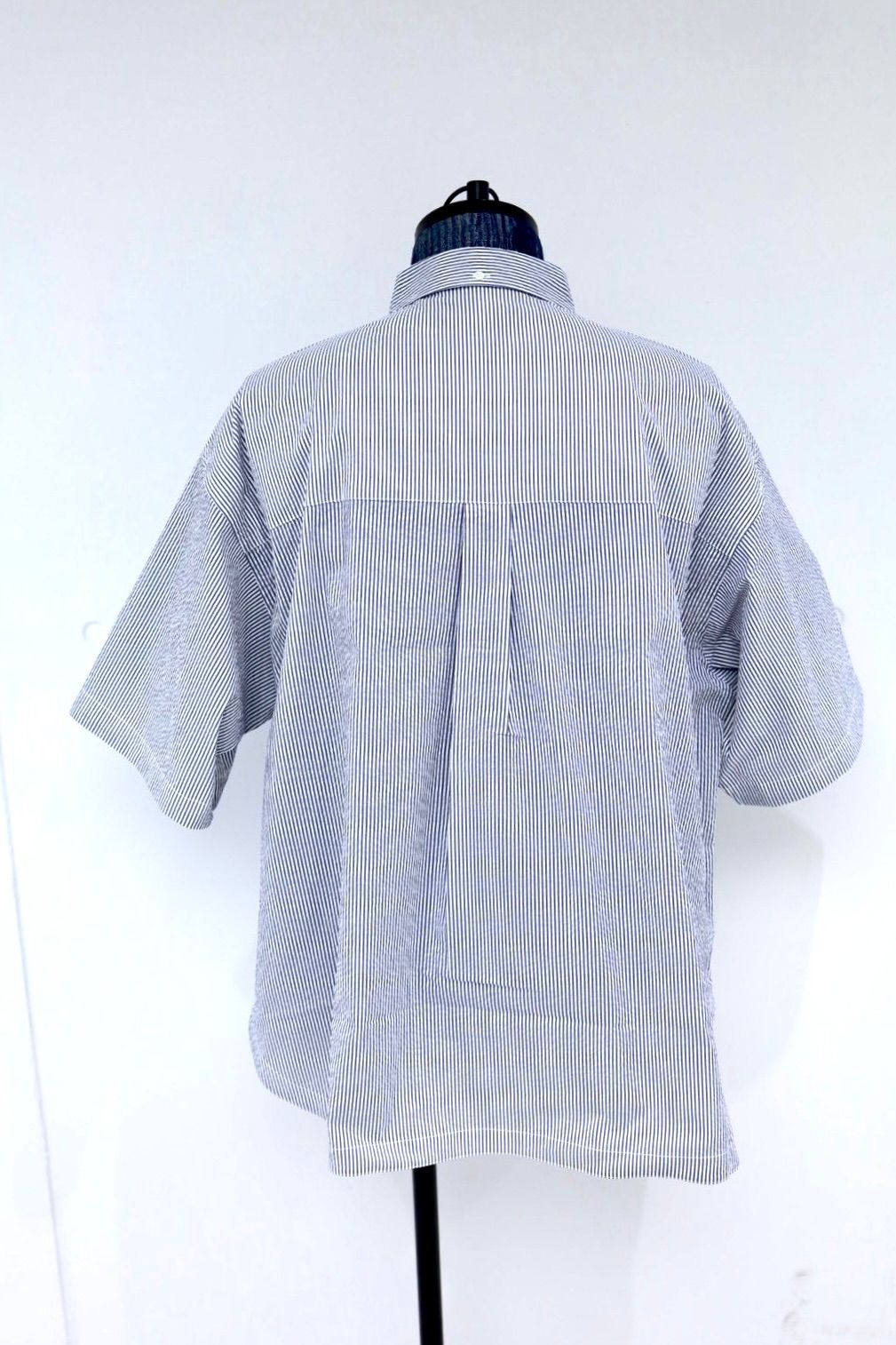 フレッシュサービス SEERSUCKER S/S B.D SHIRT (FSC261-50228)WHITExNAVY★2月14日(土)発売