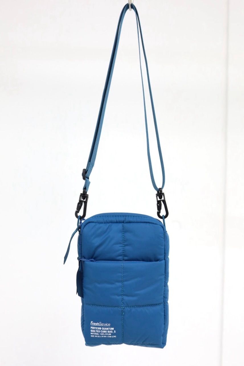 フレッシュサービス 26AW PERTEX® QUANTUM QUILTED CUBE BAG_S(FSP263-90020)TEAL BLUE☆10月17日(土)新作発売！
