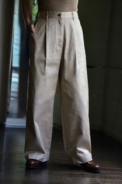 グラフペーパー  25AW Westpoint Chino Wide Straight Trousers(GM253-40150B)BEIGE☆8月16日(土)発売！