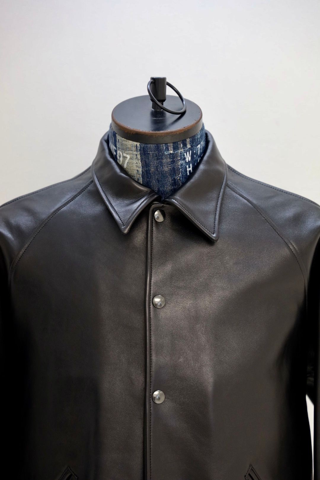 アプレッセ 2025 STYLE2 Leather Coach Jacket(25AAP-01-06)BLACK☆10月11日(土)発売！
