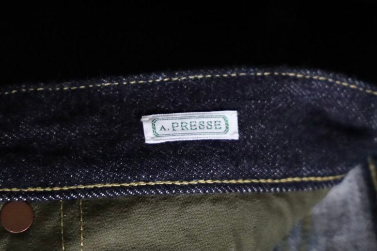 アプレッセ 2025 STYLE2 Washed Denim Wide Pants(AP-4001)INDIGO☆9月13日(土)発売！