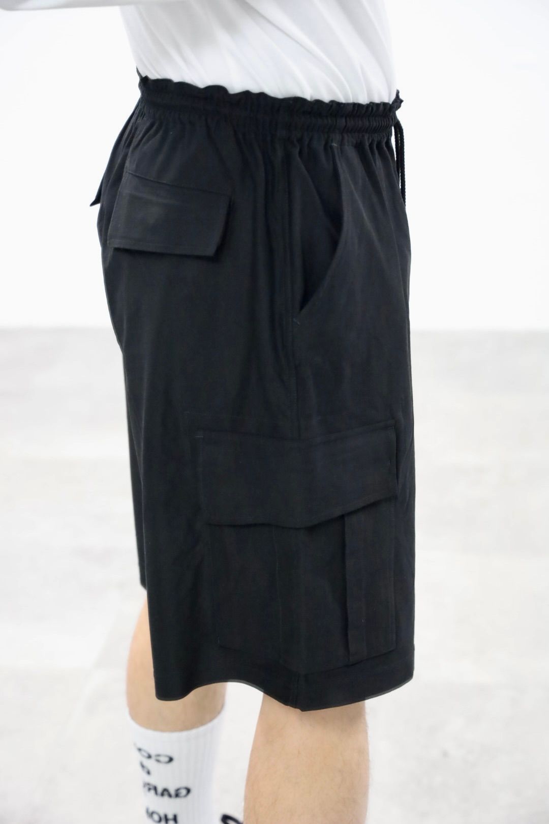 COMME des GARCONS HOMME 26SS ストレッチカルゼポロシャツスタイル