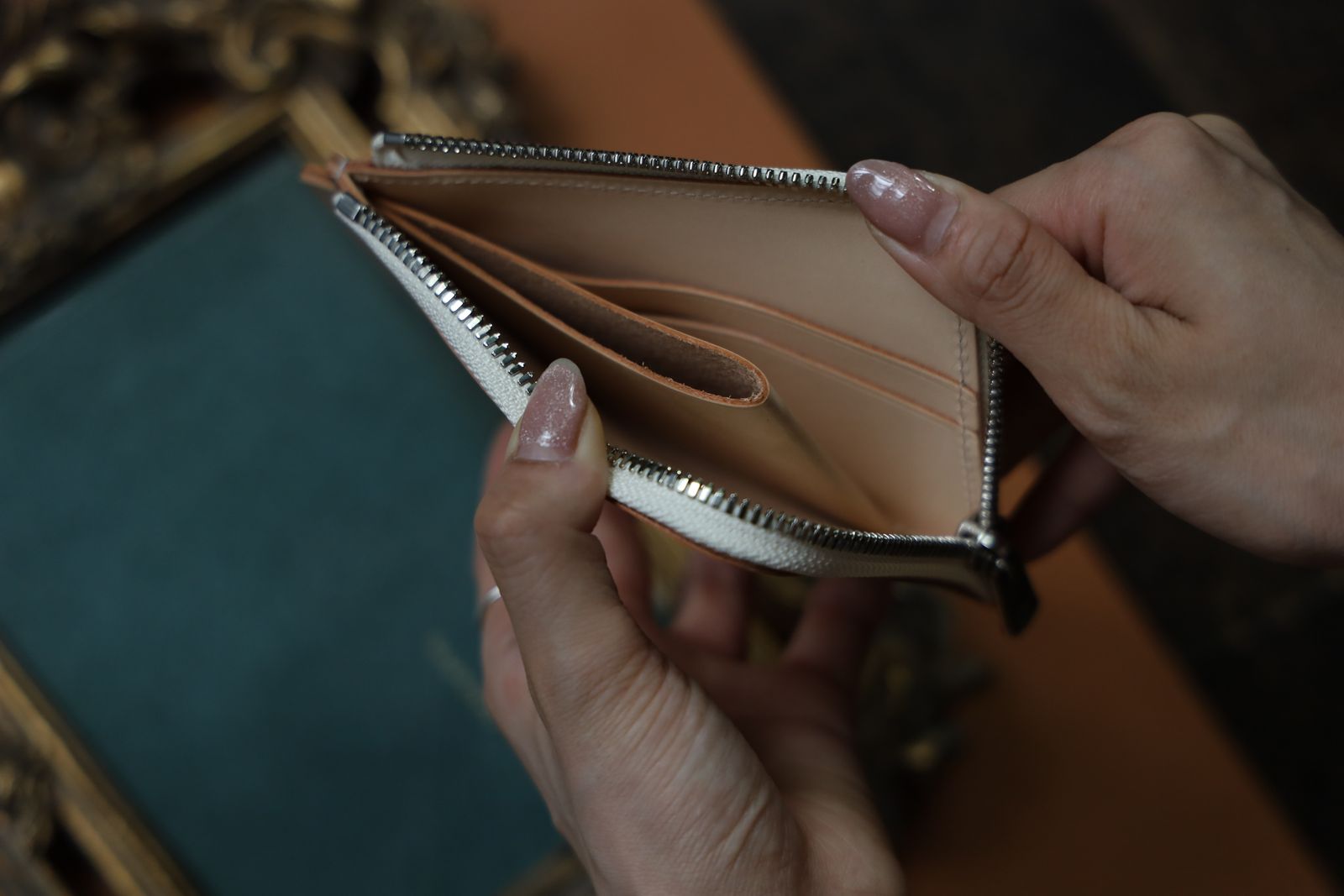 エンダースキーマ 財布 L purse(nc-rc-lps)natural