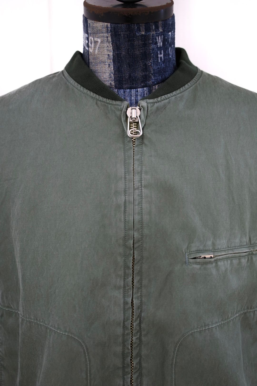 アプレッセ 2026 STYLE2 Vintage Silk Air Force Jacket(26AAP-01-33)SAGE☆8月22日(土)発売！