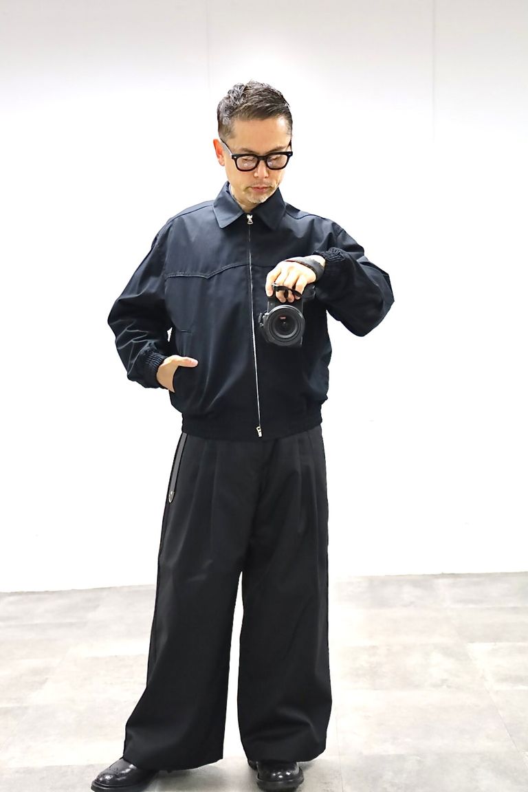 COMME des GARCONS HOMME 26SS ヨークブルゾンスタイル