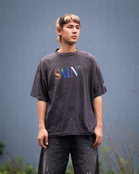 セントマイケル 26AW SAINT_SS T-SHIRT(SM-MK1-0000-004)BLACK☆7月6日(月)発売！