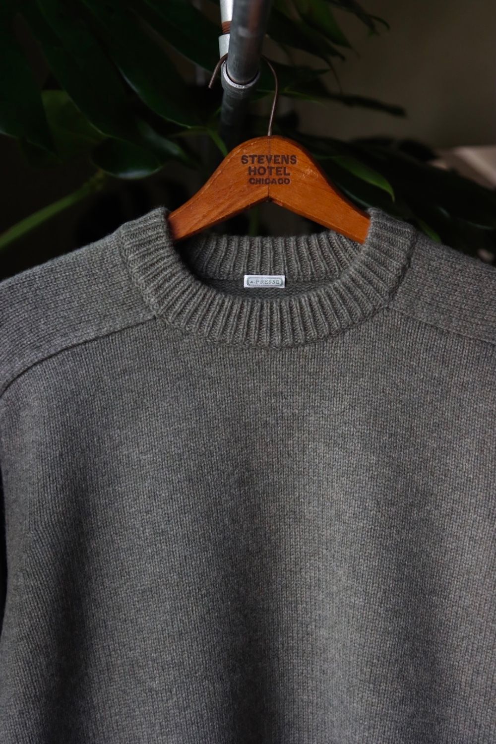 A.PRESSE アプレッセ22FW Pullover Sweater abitur.gnesin