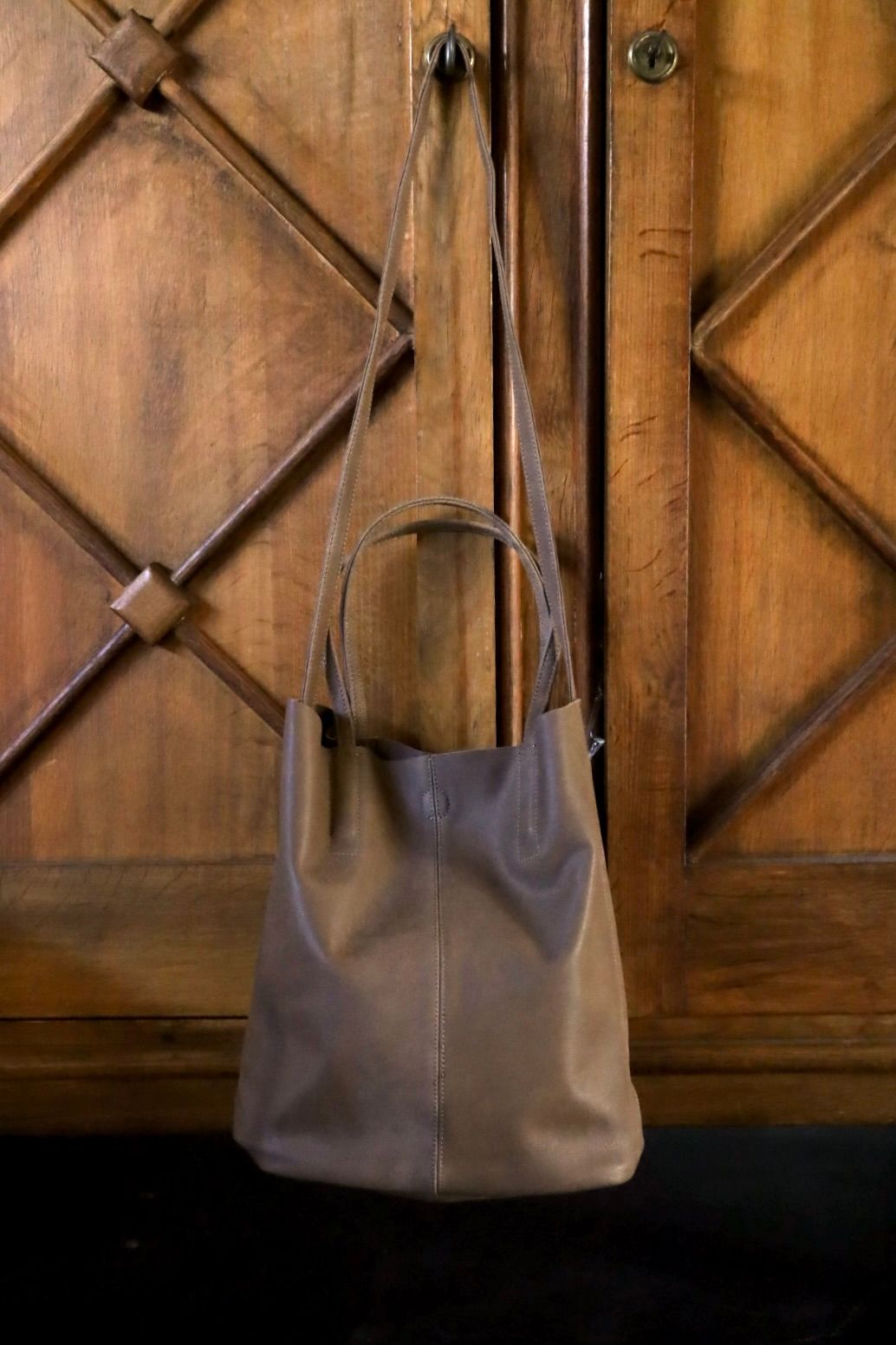 Morphee / モルフェ 【Nubuck】3WAY MEDIUM TOTE(ML-NCML)CAMEL☆新作発売！