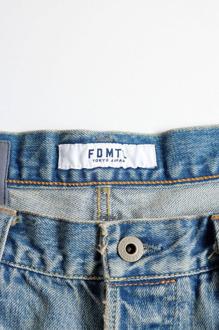ファンダメンタル デニムパンツ CLASSIC STRAIGHT DENIM CS123 (FA25/MG123)INDIGO
