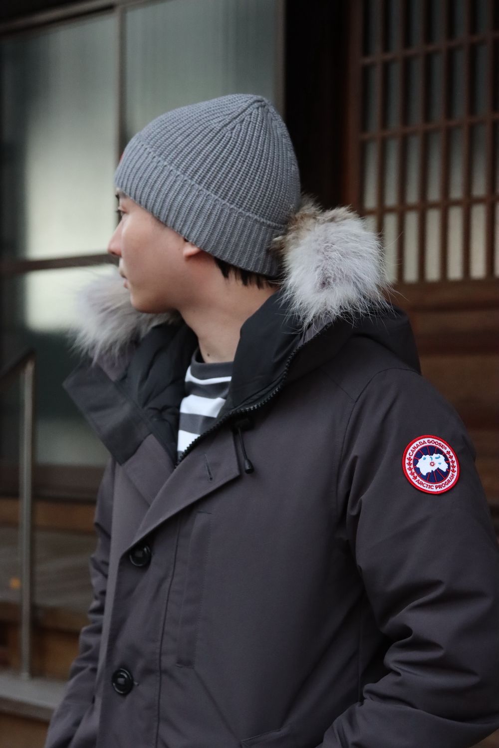 Graphpaper CHATEAU PARKA FUSION FIT style.2021.12.5