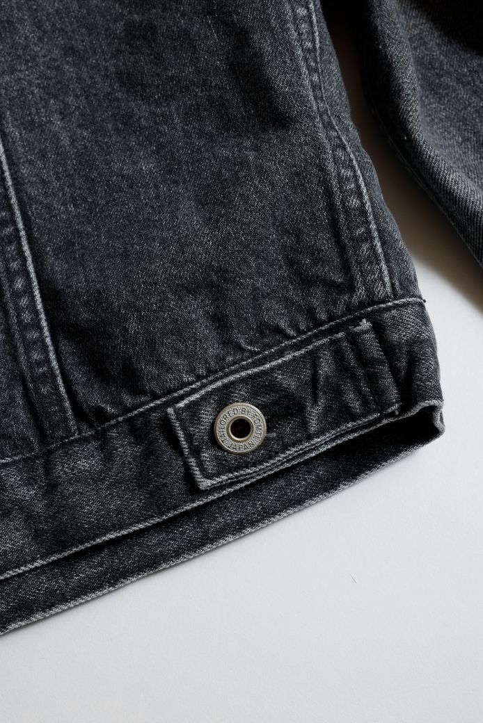 ファンダメンタル デニムジャケット THIRD THIRD JACKET 3YR WASH(FA25JK33U-BK)BLACK