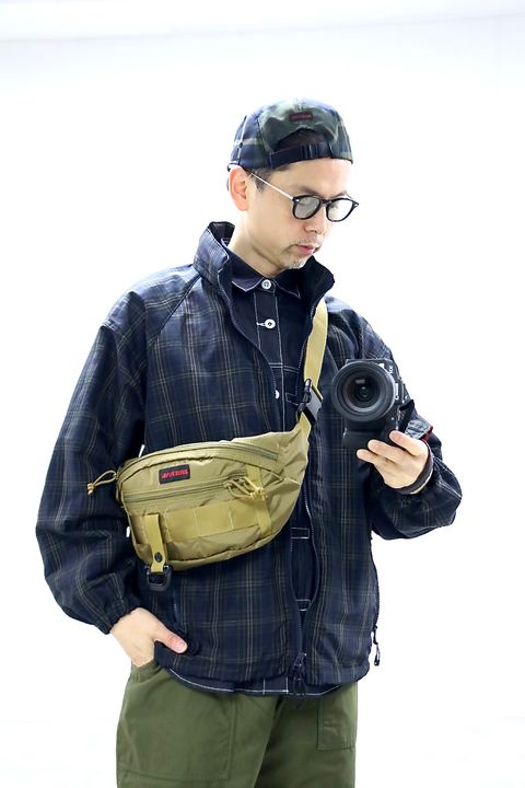 COMME des GARCONS HOMME 26SS エステルラミーチェックブルゾンスタイル