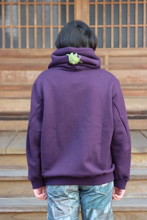 doublet VEGETABLE STEM EMBROIDERY HOODIE(22SS30CS211) style.2022.1.15.