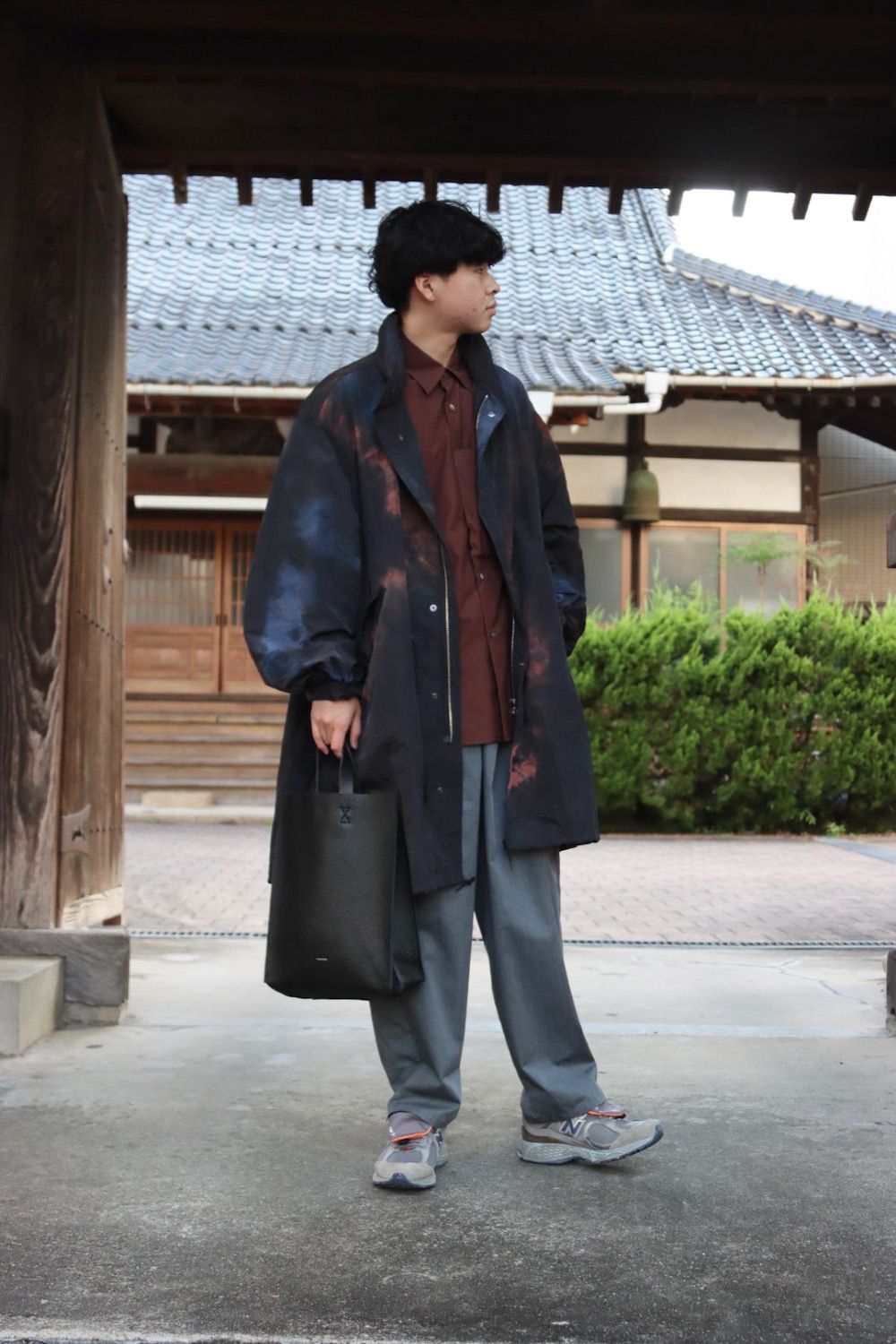 YOKE/ヨーク INJECTION DYED MILITARY BLOUSONkolo