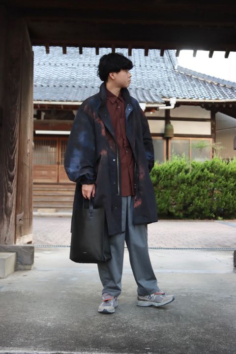 YOKE INJECTION DYED SNOWPARKER(YK22AW0381C) style. 2022.07.21.