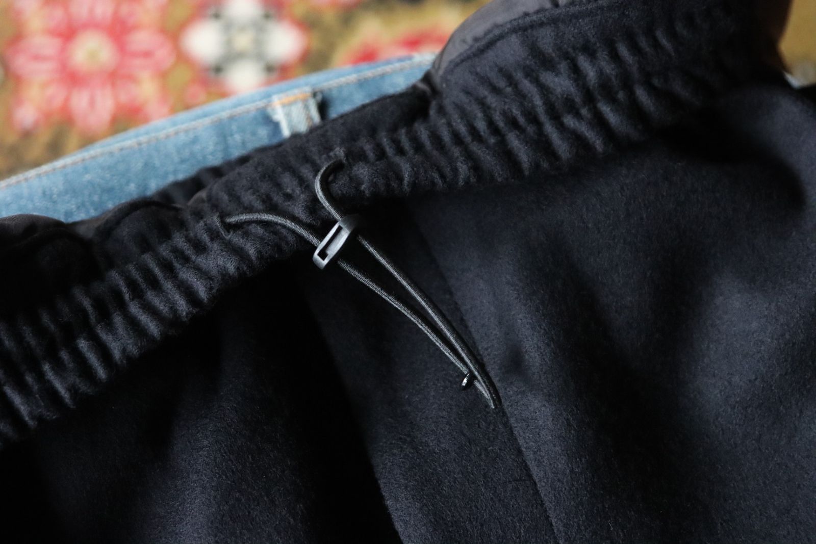 グラフペーパー 25AW Wool Smooth Flannel Easy Wide Pants(GU253-40223B)BLACK☆10月4日(土)新作発売！