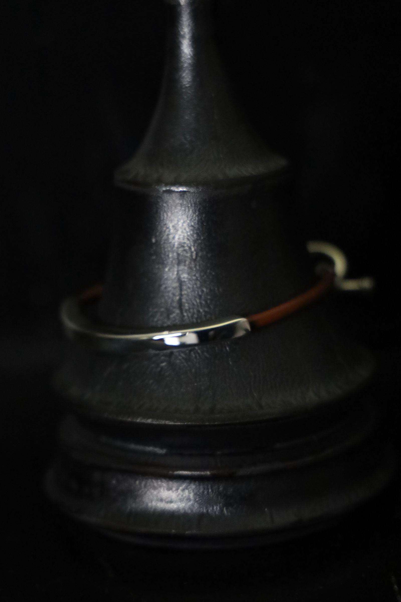 XOLO JEWELRY ショロジュエリー / Square Leather Bracelet (XOLB005)CAMEL