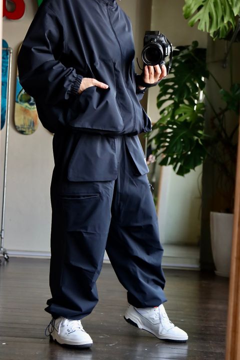FreshService 23SS SOLOTEX TWILL FUNCTIONAL BLOUSON"NAVY"スタイル