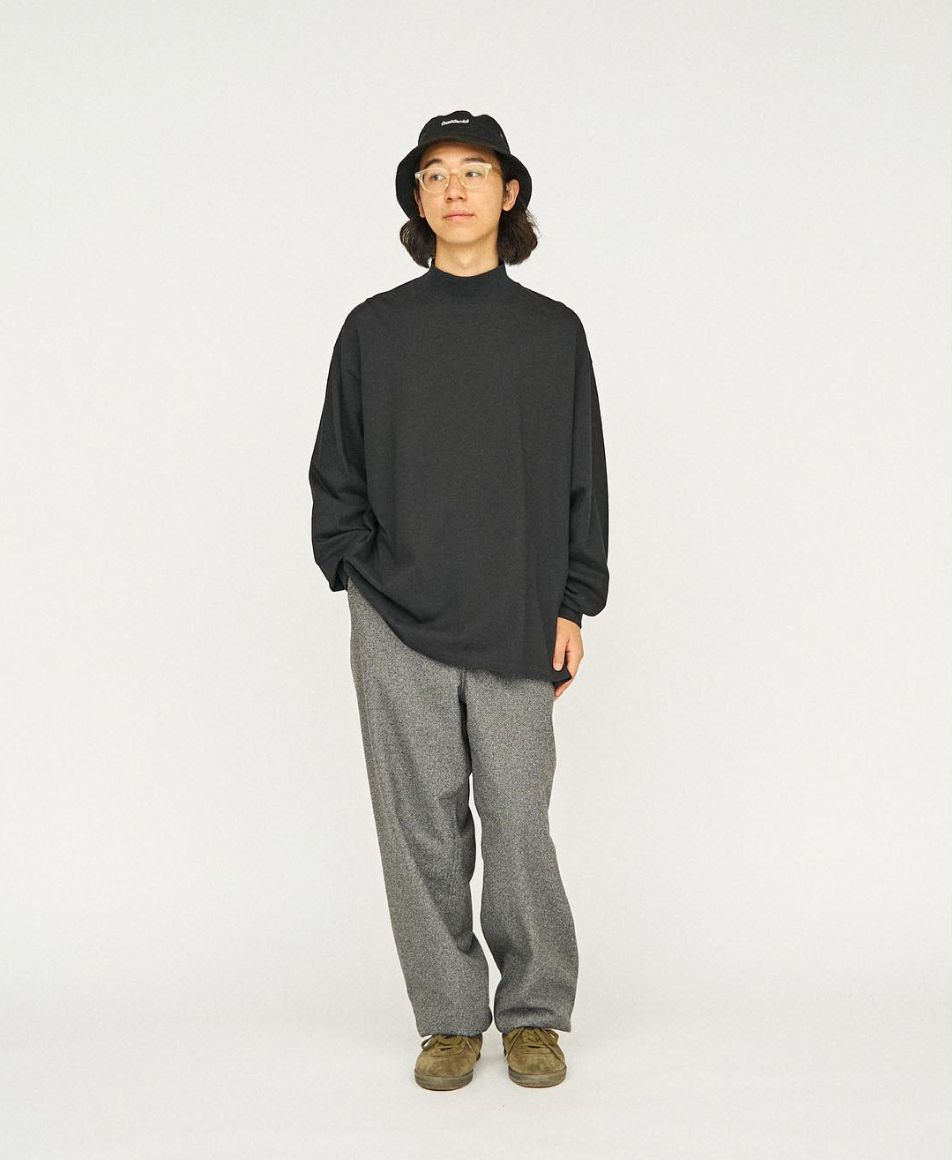 フレッシュサービス 2-PACK CORPORATE L/S MOCK NECK TEE(BLACK)☆8月23日(土)発売！