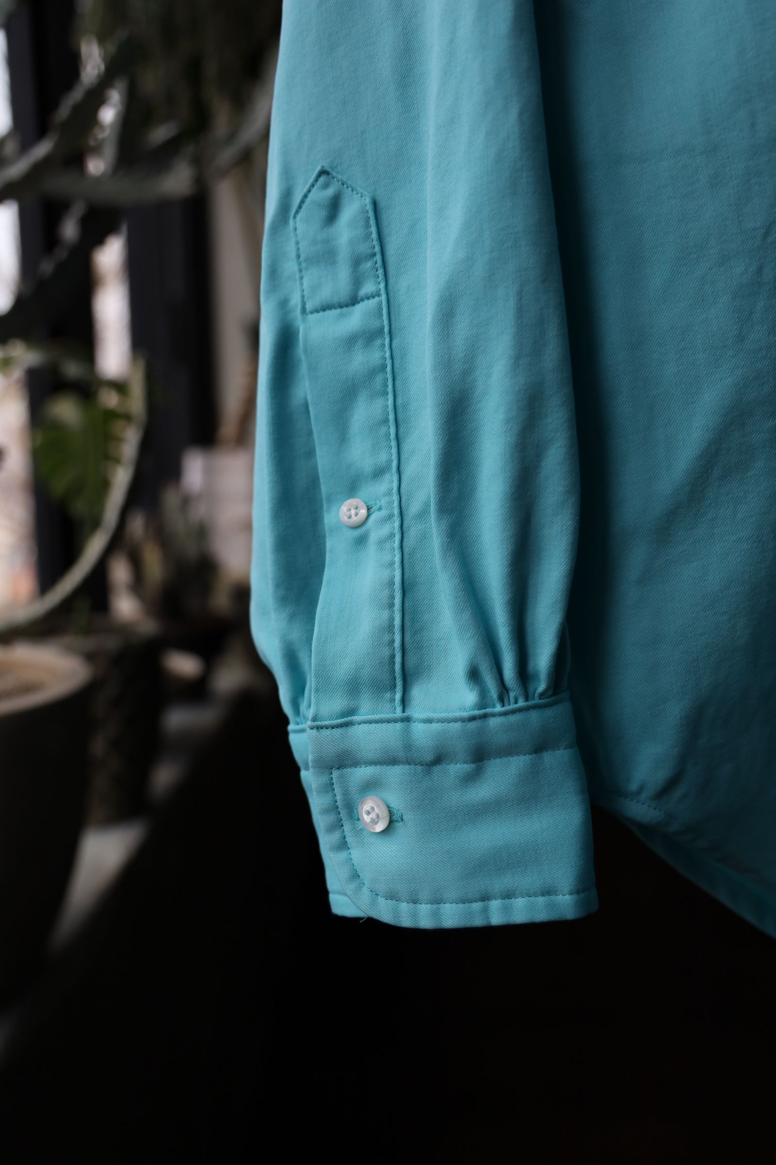 A.PRESSE - アプレッセ Double Weave Twill Regular Collar