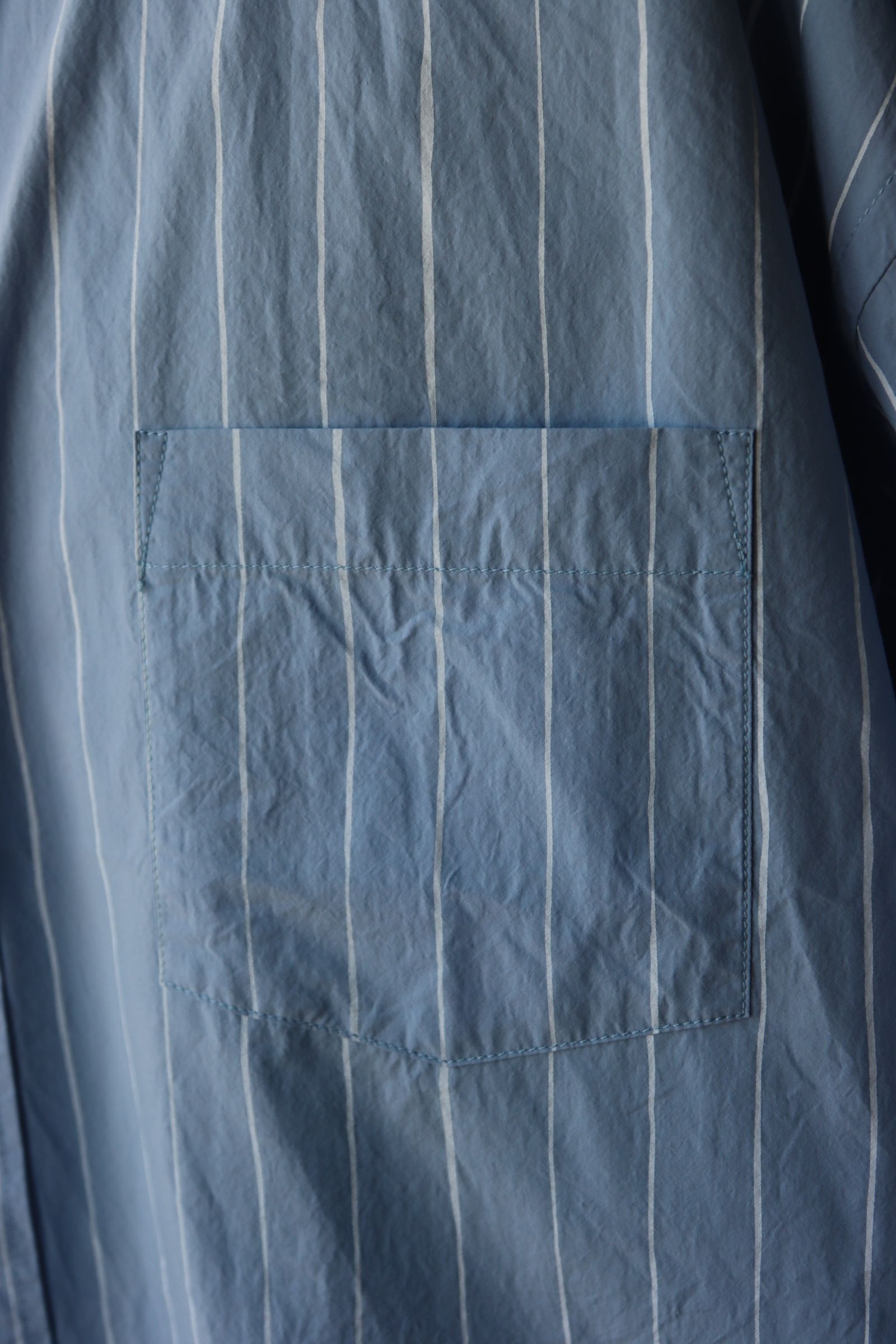 S.F.C 24SS エスエフシー SFC STRIPE SHIRT(SFCSS24S02)Sax☆2月24日(土)発売！