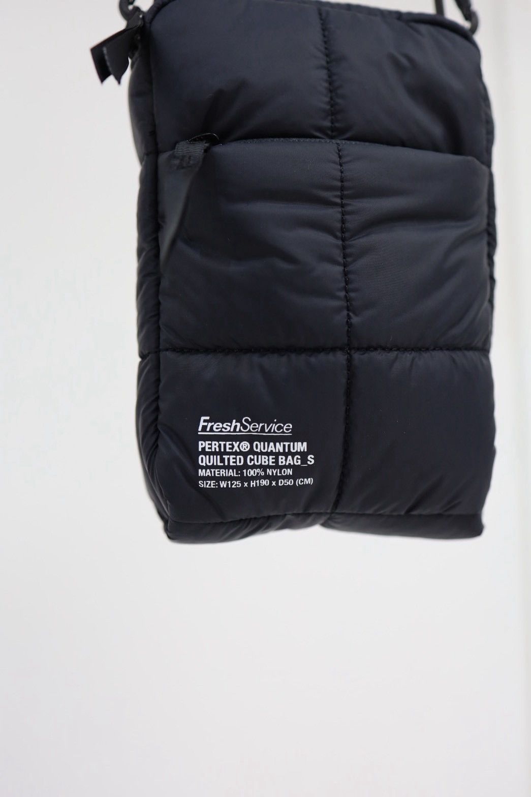 フレッシュサービス 26AW PERTEX® QUANTUM QUILTED CUBE BAG_S(FSP263-90020)BLACK☆10月17日(土)新作発売！
