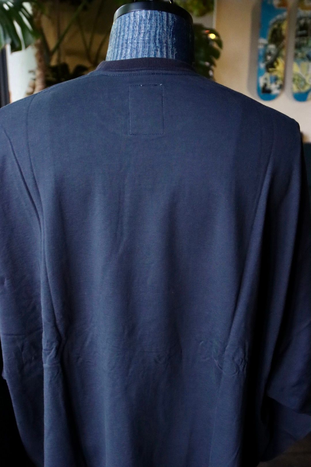 S.F.C 23FW BIG MAX LS TEE(SFCFW23CS13)Navy