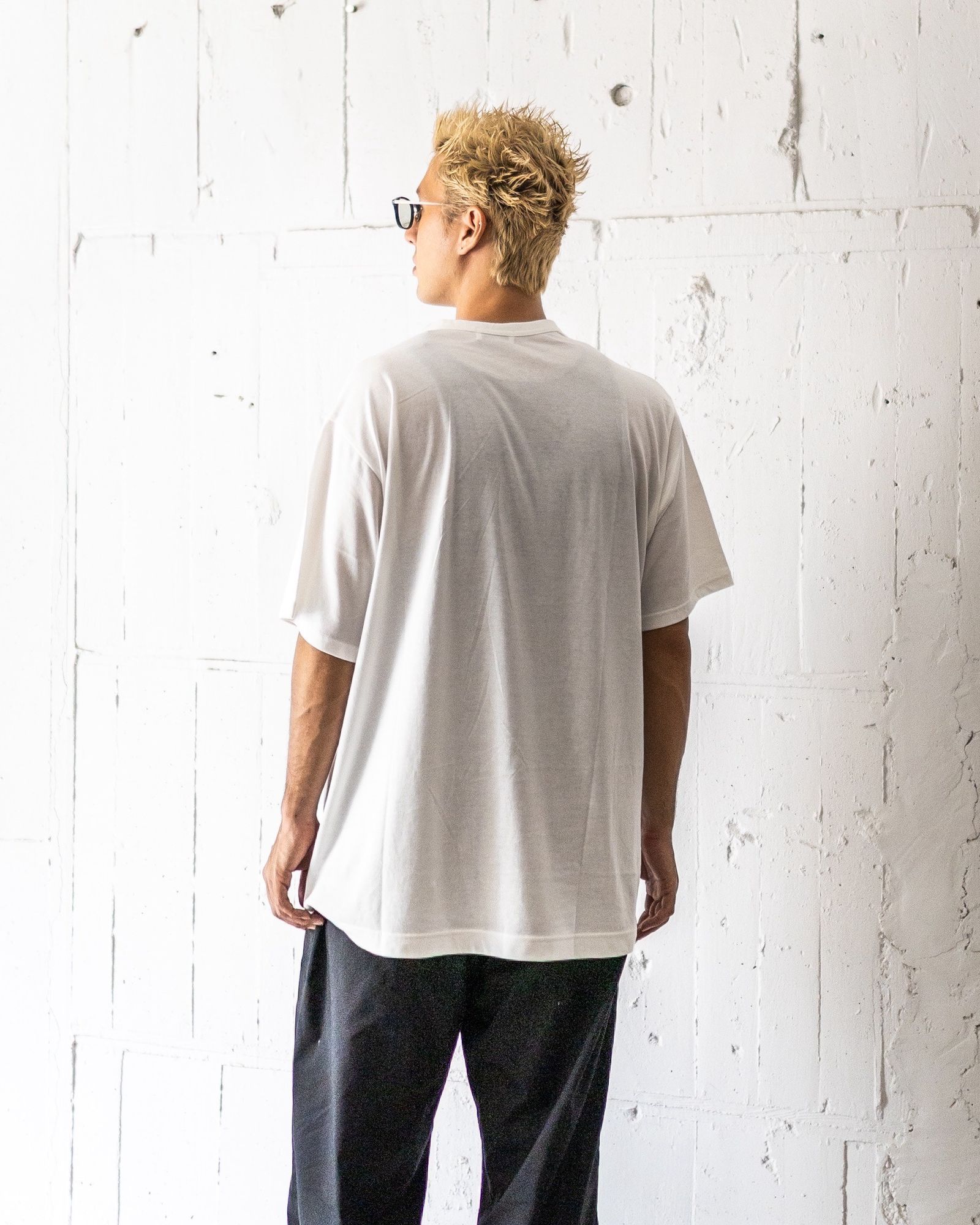Yohji Yamamoto 25AW 定番半袖天竺TシャツA (HL-T93-992)WHITE