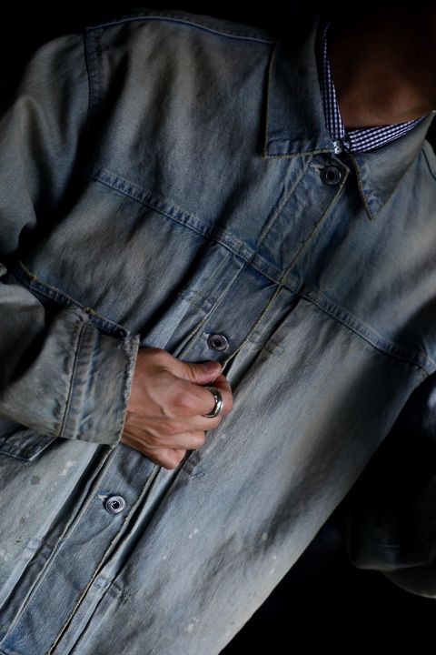 JUNYA WATANABE MANパッチワークMIXデニムパンツスタイル.2024.8.19.
