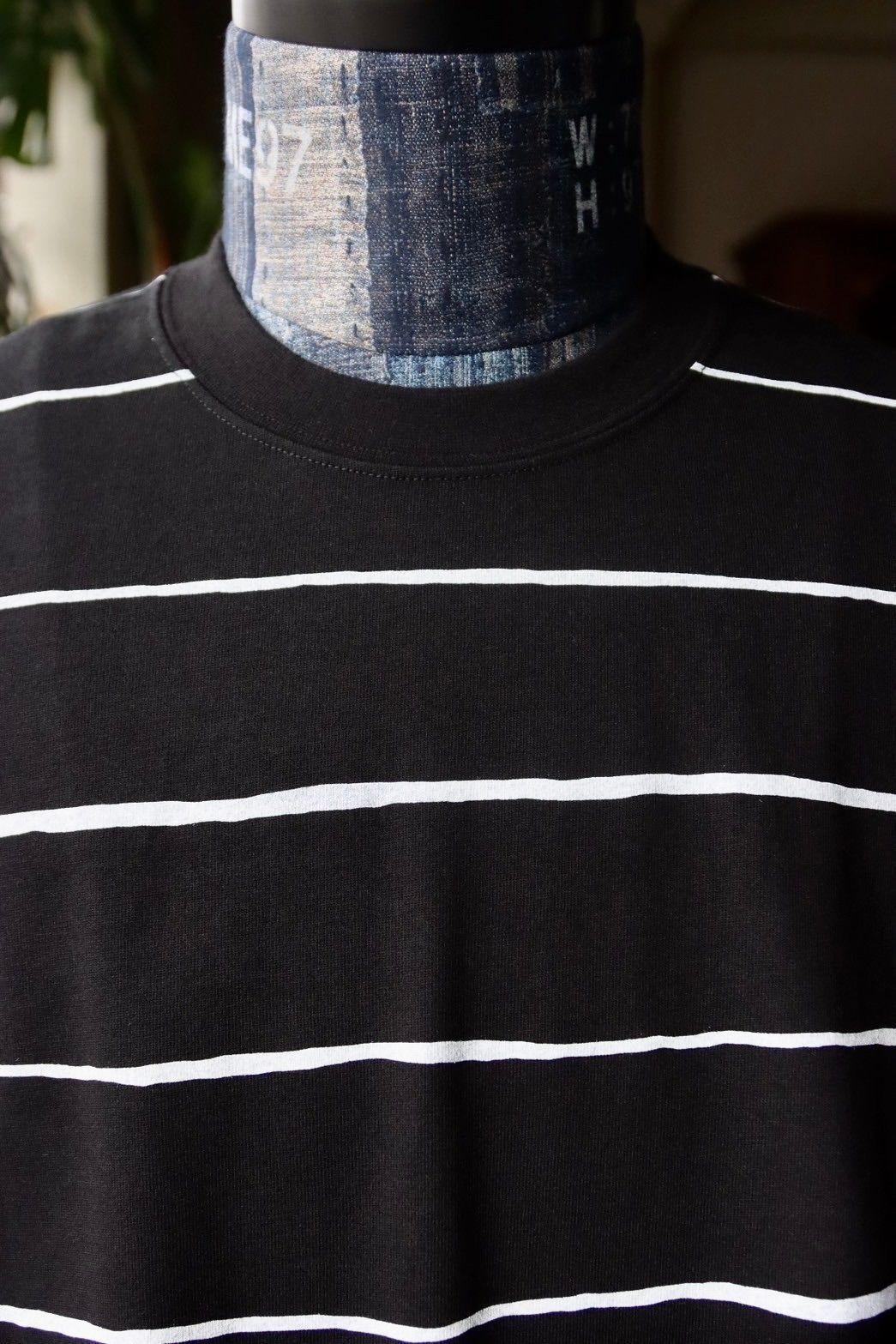 S.F.C 24SS エスエフシー WIDE SIDE STRIPE TEE(SFCSS24CS10)Black×White