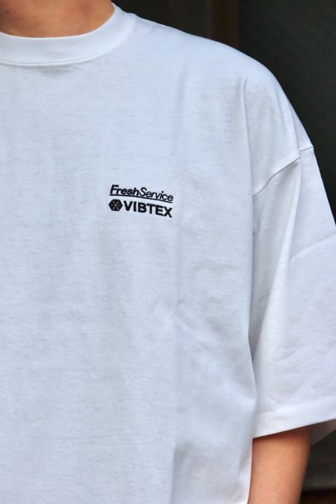 VIBTEX for FreshService “S/S CREW NECK TEE” style.2022.10.21