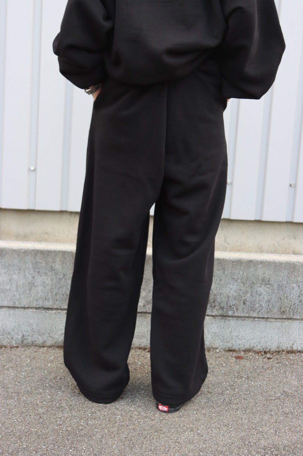 UNIVERSAL PRODUCTS YAAH HALF ZIP SWEAT HOODIE style.2022.9.11