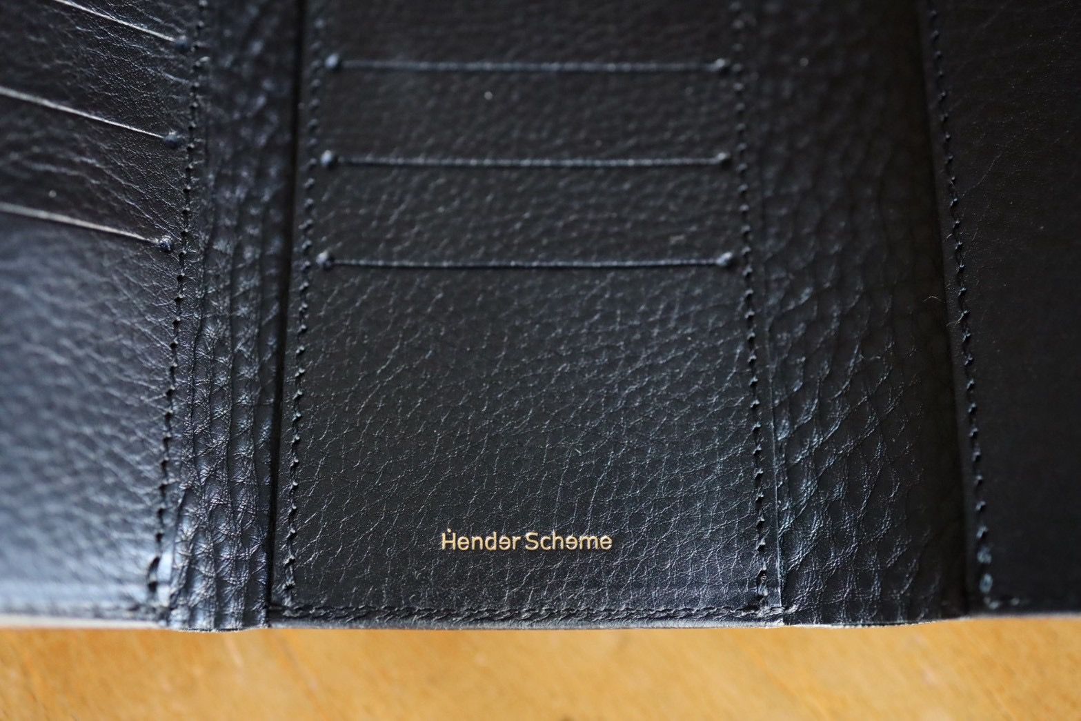 エンダースキーマ 財布 trifold wallet(ot-rc-twt)black☆12月6日(土)発売！