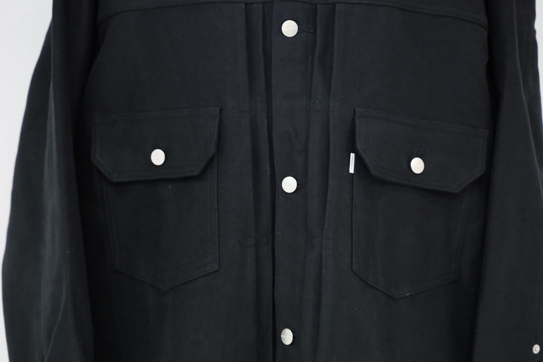 グラフペーパー Cotton Double Serge Jacket(GM263-20450)BLACK☆8月8日(土)発売！