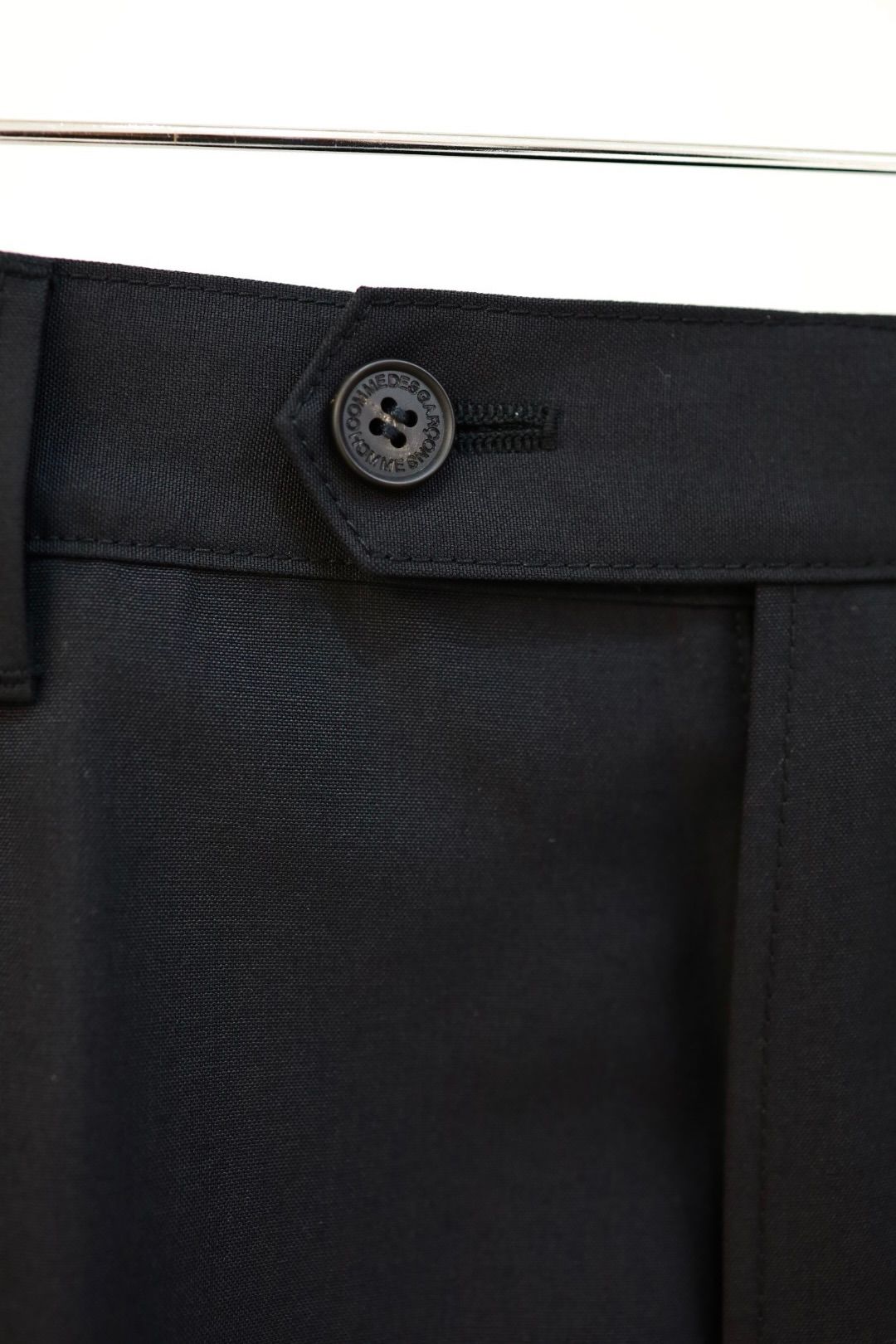 コムデギャルソンオム26SS ウールポプリンパンツ(HQ-P004-051)BLACK☆2月6日(金)発売！