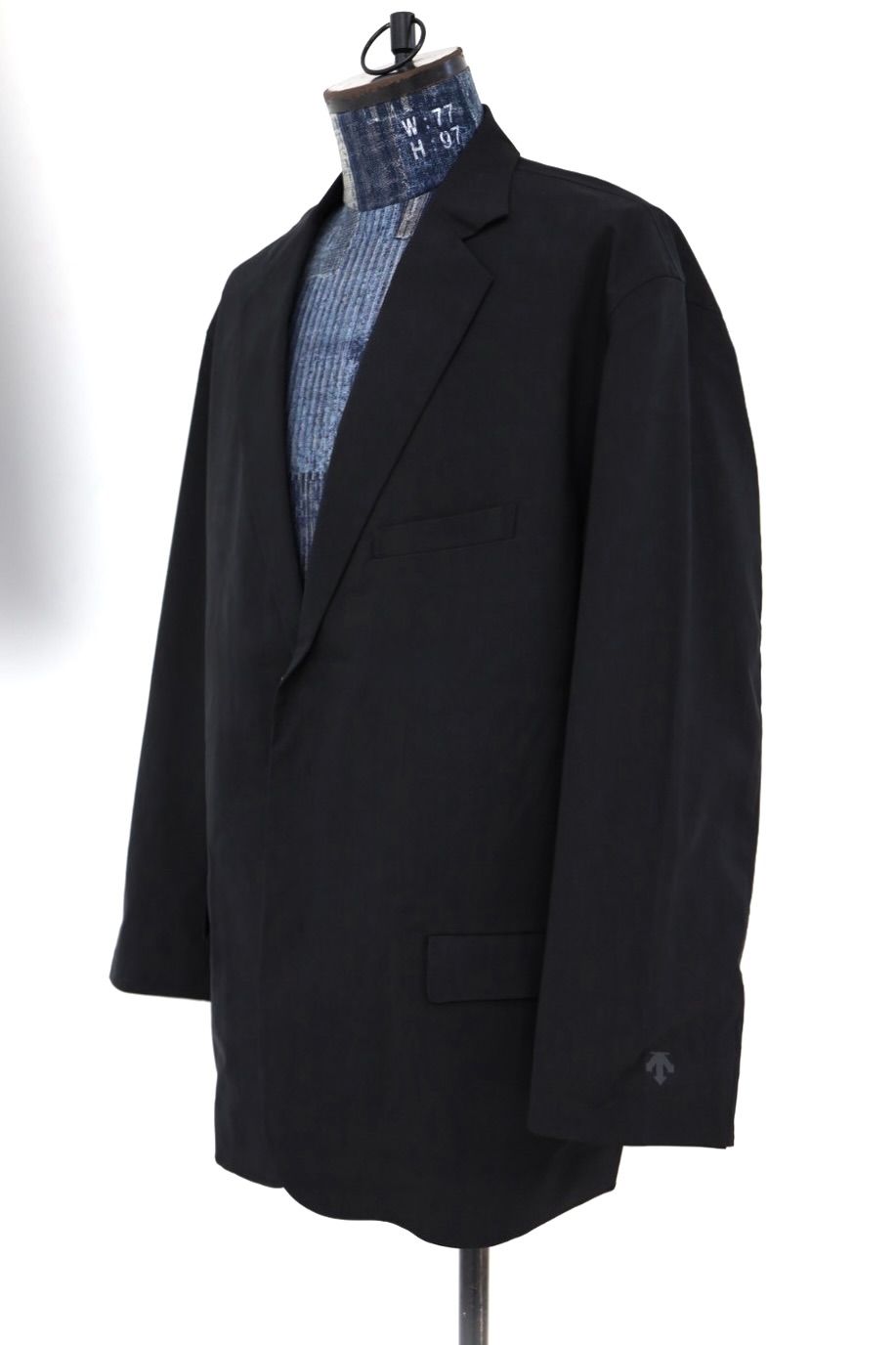 グラフペーパー DESCENTE for Graphpaper Single Breasted Jacket(DU263-20001)BLACK ☆10月24日(土)発売！