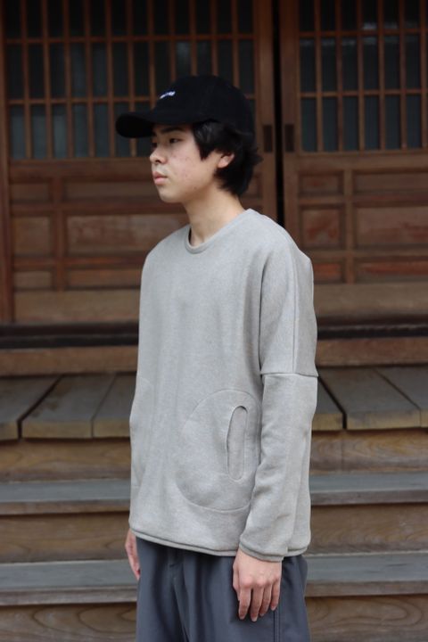 Graphpaper Wool Boa Zip-Up Vest(GU213-70205B) style. 2021.09.12.