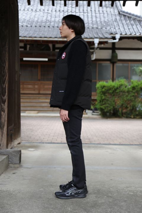 CANADA GOOSE CANADA GOOSE FREE STYLE CREW VEST(4154M)"BLACK"style.2020.10.10.
