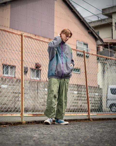 doublet 新作SILK NEEDLE TRACK JACKET style