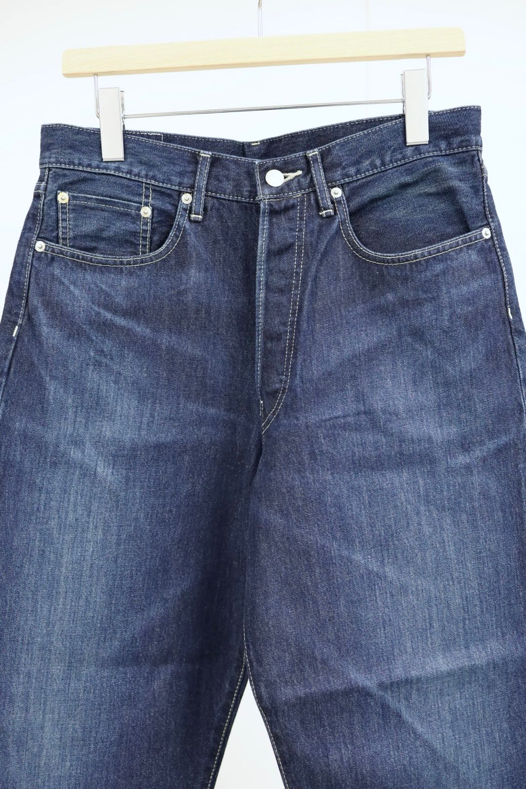 グラフペーパー Selvage Denim Five Pocket Tapered Pants(GU261-40058DB)INDIGO_DARK FADE★1月24日(土)発売！