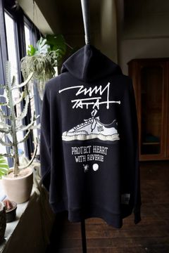 トーキングアバウト ジ アブストラクション 25SS MMYコラボレーションパーカ TATMMY PARKA (NPT-MMYP-001)BLACK