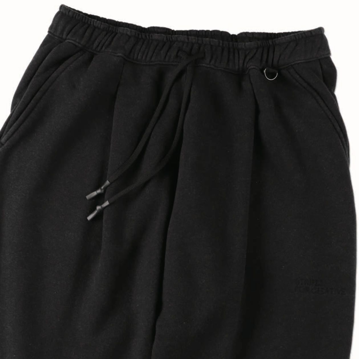 S.F.C 24FW エスエフシーSFC WIDE TAPERED SWEAT PANTS(SFCFW24CS04)Black Melange
