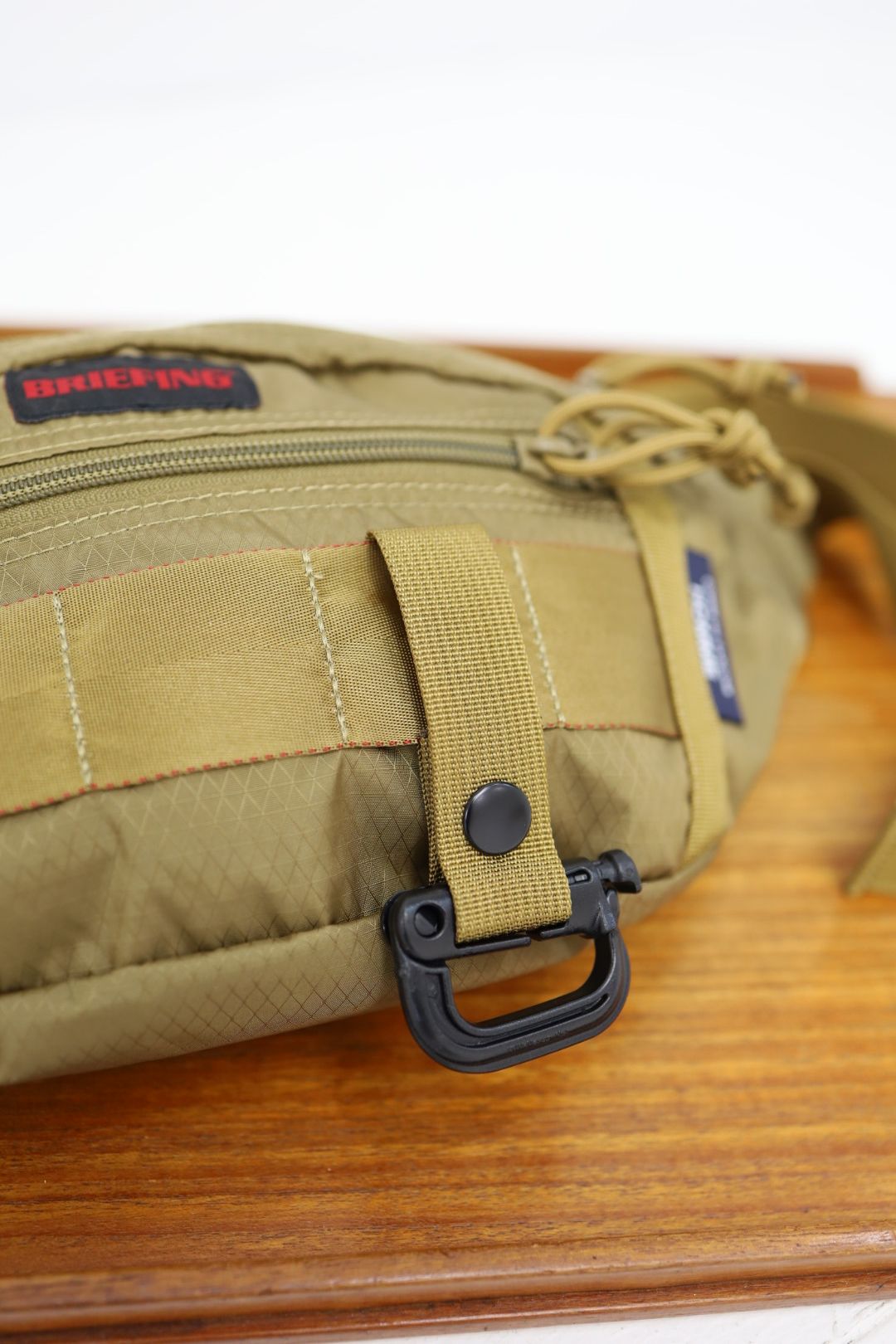 コムデギャルソンオム26SS BRIEFINGコラボ ナイロンウエストポーチ(HQ-K203-051-2)BEIGE★4月3日(金)発売！