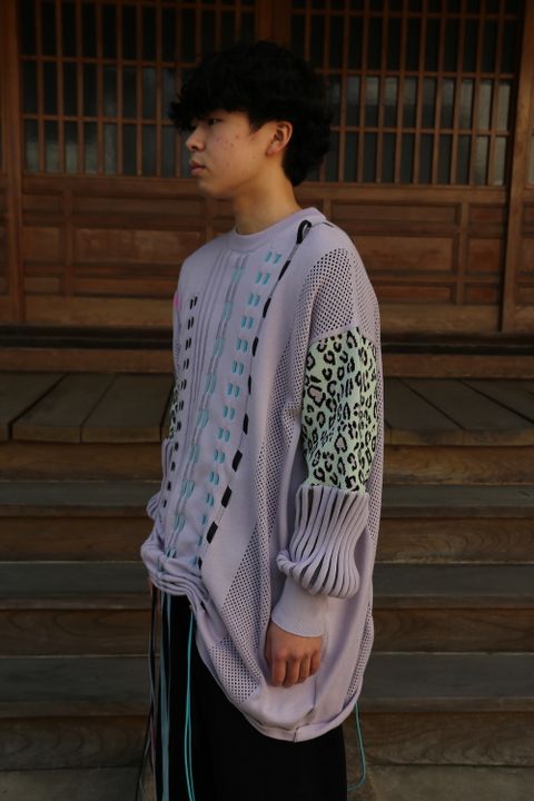 KIDILL×rurumu Drawcord Knit Pullover(KL495) style 2021.02.28.